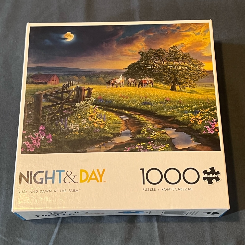 Dusk And Dawn At The Farm Puzzle
